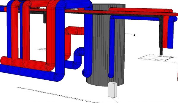 Ausschnit Heizraum 3D